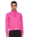 FUSEFIT Women’s Fleece High Neck Sweatshirt (FFA-WT053-03-S-1499_Pink_S)