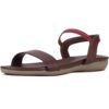 Bata HOLLY SANDAL E Women Casual Sandal In MAROON