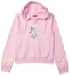 Cloth Theory Girl’s Cotton Hooded Neck Regular Fit Sweatshirt (CTKD_WI_SWHD_GL053_Pink_13 Years-14 Years)