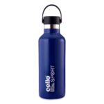 Cello Aqua Bliss Thermosteel Insulated Water Bottle, 600ml, Blue | 24 Hours Hot and Cold Flask | Leak Proof | Office Bottle | Sports | Home | Kitchen | Hiking | Treking | Travel