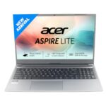 Acer Aspire Lite AMD Ryzen 5-5625U Premium Thin and Light Laptop (16 GB RAM/512 GB SSD/Windows 11 Home) AL15-41, 39.62 cm (15.6″) Full HD Display, Metal Body, Steel Gray, 1.59 KG