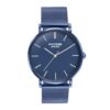 Sonata Poze Quartz Blue Dial Blue Metal Strap for Men-SP70034QM02W