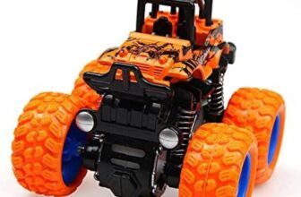 Adhvika Monster Truck Friction Powered Monster Truck Car Toys Monster Truck(Orange)