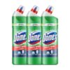 Domex FreshGuard Toilet Cleaner,Lime Fresh, 1 ltr, Removes Tough Stains and Odour, Provides Freshness for 100 Flushes (Pack of 3)