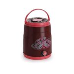 Cello Fountain Plastic PU Insulated Water Jug 7.5 litres, Pink | Leak Resistant | Wide Mouth for Cleaning | BPA Free | Easy to Carry | Ideal for Travel, Picnic, Homes, Offices, Shops & Clinics