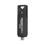 Amazon Basics 128GB Dual Flash Drive | 150+ Mbps Read/Write Speed | Type C and USB 3.0 | High-Speed Data Transfer (Metal)