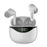 Blaupunkt Newly Launched BTW20 PRO Bluetooth Truly Wireless In-Ear Earbuds with Deep Bass I30 Hrs Playtime*I Built-in MicI LED Digital Battery DisplayI TurboVolt Charging I IPX5 Sweat Resistant(White)