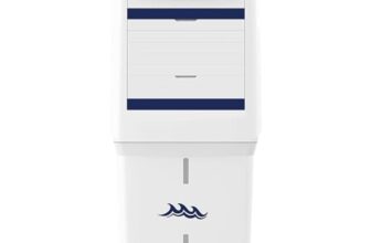 RR Skywind 70 LTR | Desert Air Cooler with High Air Delivery, Honeycomb Pads, Castor Wheels | Room Cooler with Inverter Compatibility| 1 year Warranty | 70L I 1 Year Warranty by RR