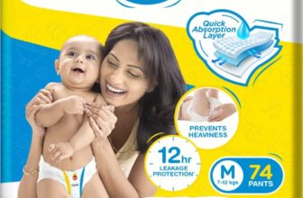 Miss & Chief by Flipkart Active Diaper Pants – M(74 Pieces)