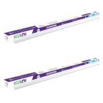 EcoLink 20-watt LED Batten/Tubelight | Champion Compact 4-ft LED Batten for Living Room & Bedroom | Cool White,Pack of 2
