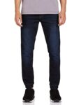 NEWPORT Men’s Regular Mid Rise Stone Wash Jogger Jeans (NPMEPDN20001B22001SMU5000_Blue_30)