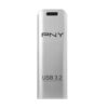 PNY Elite Steel 128GB USB 3.2 Pen Drive | Flash Drive – Silver