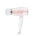Pigeon Hair Dryer| 1200 Watts| 3 Speed & Temperature With Cool Shot (Hot/Cool/Warm)| Foldable Handle| For Women and Men| 2 Years Warranty, Pink