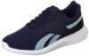 Reebok Men Textile,Synthetic Rubber Mens Inspired Trainer Training Shoes VECNAV/CBLACK/SEAGRY UK-9