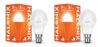 Halonix Photon Plus Base B22 9-Watt LED Bulb (Pack of 2, Warm White)