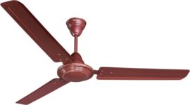 Crompton SUREBREEZE HILLBRIZ (1 Star) 1200 mm 3 Blade Ceiling Fan(Brown | Pack of 1)