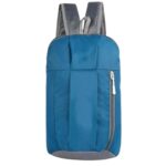 BigPlayer Blue PU Leather Casual Backpack – Chic Unisex Bag for Men & Women