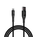 FLiX (Beetel RUSH 165 A to C upto 65W Power Max, Tough Braided 1M cable for Smartphones, Tablets, Laptops & other type C devices, PD Technology, with Data Sync upto 48Mbps (RBAC165, Black)