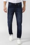 Home PETER ENGLAND Tapered Fit Men Dark Blue Jeans