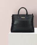 Home Caprese Women Black Tote