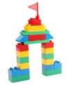 Smart Picks Build to Play 80 Colourful Building Blocks for Kids