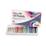 Home Pentel Arts Oil Pastels, 16 Color Set (PHN-16)