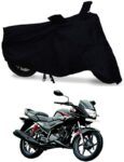HYBRIDS COLLECTION Two Wheeler Cover for Hero(Ignitor, Black)