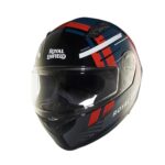 Royal Enfield ISI Certified Lightwing Full Face Riding Helmet Array Glosred (XL) 62 Cm-with High Impact Grade Thermoplastic & High Density Head EPS Liner for Superior Impact Protection and Durability