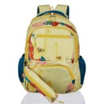 Amazon Basics 26 L School Backpack for Boys & Girls | 4 Compartments with Durable Zippers and Back Padding | For School, Travel and Outdoors | 32 L x 18 W x 45 H cm