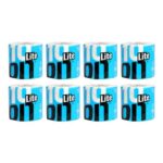 10 on TISSUES Lite Soft 2 Ply Toilet Paper Roll, Easy Disposal, Clog-Free, Gentle on Skin, Bathroom Tissues, 330 Pulls per Roll, Pack of 8 Roll (330 x 8 = 2640 Sheets)