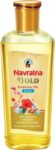 Navratna Gold Ayurvedic Cool Oil|Non Sticky & Non Greasy|With Almonds Hair Oil(500 ml)