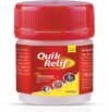 Quik Relif Pain Relief Balm for Headache | Back Pain | Cough/Cold Balm(10 ml)