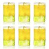 Borosil 295 ml Set of 6 pcs Medallions Vision Transparent Drinking Glass | Borosilicate Glass Tumblers for Water, Cold Drinks, Juice| Flame Proof, Microwave & Dishwasher Safe | For Daily use & Gifting