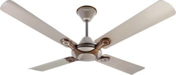 HAVELLS Leganza ES 4B 1 Star 1200 mm 4 Blade Ceiling Fan(Mist Honey | Pack of 1)