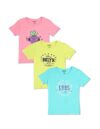 Newport Girl’s Regular Fit T-Shirt (NPOGRNK20018G16_Multicolour2 9 Years-10 Years)
