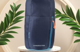 Terminator Unisex Backpack For School 15 L Backpack(Blue)