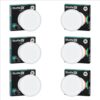 Sturlite Lexxo 15W Round LED Surface Light| 6500k Cool White Color Temperature| 1500 Lumens with CRI Tech for Accurate Color Representation – (Pack of 6)