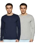 Amazon Brand – Symbol Men’s Solid Regular T-Shirt (SS19TSHNPO2-6_Multicolor3 S)