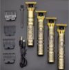 Kabeer enterprises Maxtop t99 Professional Golden Metal Body Trimmer kit K42 Trimmer 120 min  Runtime 4 Length Settings(Gold)