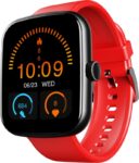 boAt Wave Beat with boAt Coins, DIY Watch Face Studio & 1.69” HD Display Smartwatch(Red Strap, Free Size)