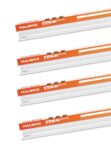 Halonix Streak 22-Watt LED Batten (Pack of 4, Cool Day Light)
