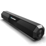 Blaupunkt SBA20+ 20W Bluetooth Soundbar for TV with Bluetooth/SD Card/Aux, Mini Sound/Audio System for TV Speakers, Mobile, PC, Projectors, Tablets, Laptops