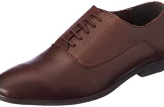 Hush Puppies Mens Nick1 Oxford E Brown Shoe Uk 7 (8344170)