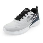 Red Tape Athleisure Shoes For Men | Cultured Round-Toe Shape & Cushioning Technology White/Black