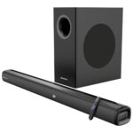 ZEBRONICS Juke BAR 4100 Soundbar, 200 Watts, Virtual 5.1, Quad Driver Soundbar, 6.5″ Subwoofer, Wall Mountable, Bluetooth v5.0 | HDMI (ARC) | Optical in | USB | AUX