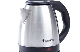 Wonderchef Crescent Electric Kettle 1.5 Litres, 2 Years Warranty