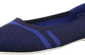 United Colors Of Benetton Women Navy Blue Ballet Flats-2 Uk Eu (19A8Bele3401G_905_35)