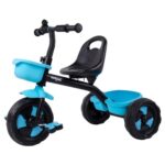 Bumtum Tricycle Ride | Play & Plug Cycle For Kids | 2-5 Years – Tricycles For Boy & Girl | Sturdy Designs With Storage Box, Horn And Guarded Seats, Heavy Wheels (Blue) – Pack Of 1