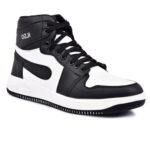 Kerzl Basketball Shoes For Men (Black, White, 10)