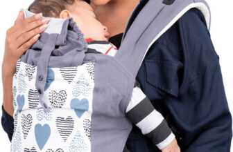 Luvlap Adore Baby Carrier With 2 Carry Positions, For 6 To 24 Months Baby Carrier(Grey, Front Carry Facing In)